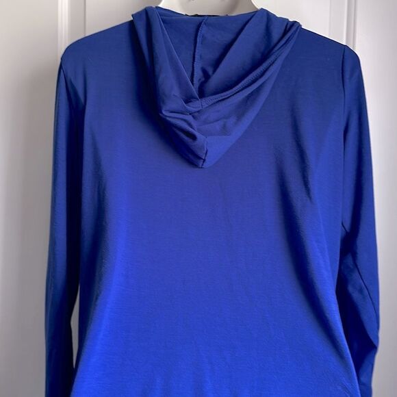 Zanzea  Royal Blue Lace-Up Hoodie size XL - Picture 5 of 7